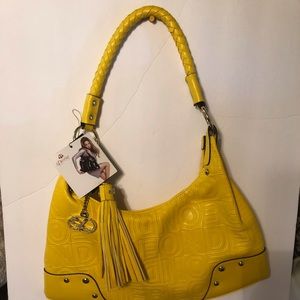 “Never used” Dereon (Beyoncé) Yellow Handbag
